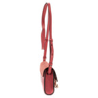 Shoulder Bag Mini Faye Mini Pink Calfskin/Suede Leather