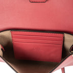 Shoulder Bag Mini Faye Mini Pink Calfskin/Suede Leather