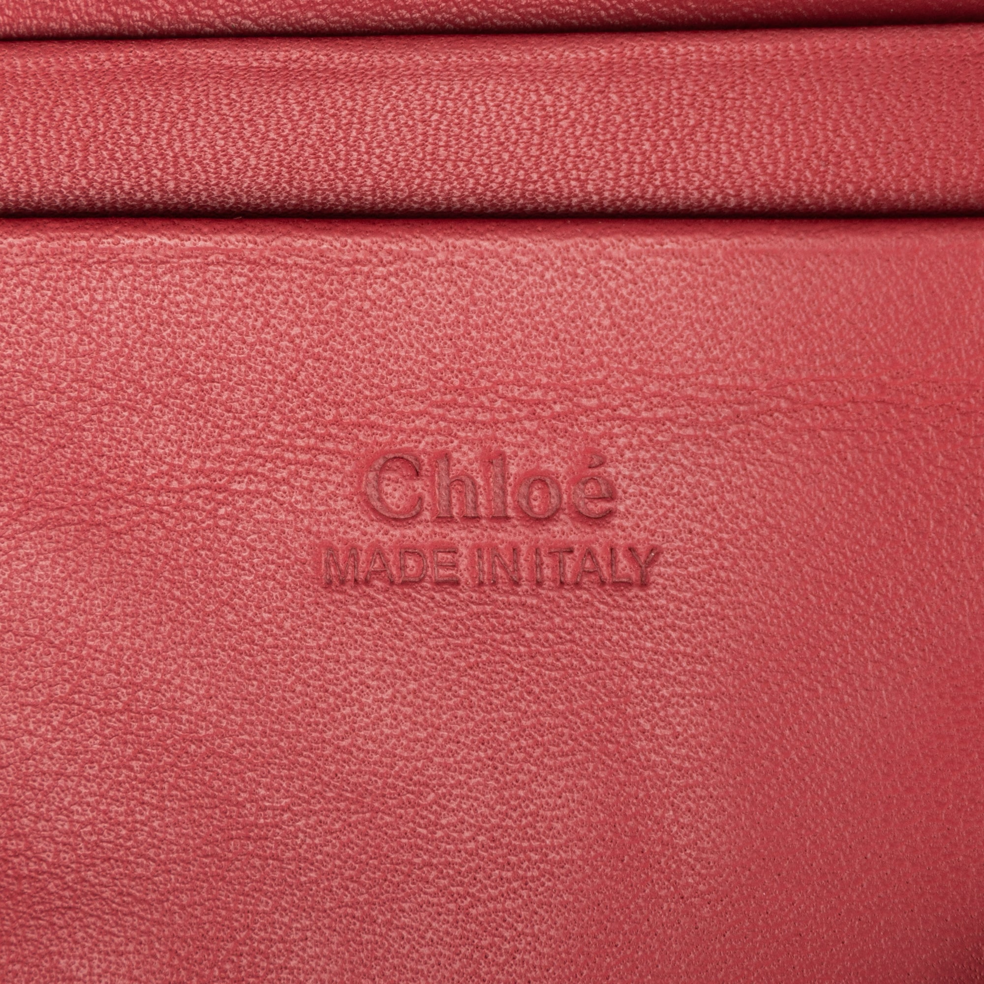 Shoulder Bag Mini Faye Mini Pink Calfskin/Suede Leather