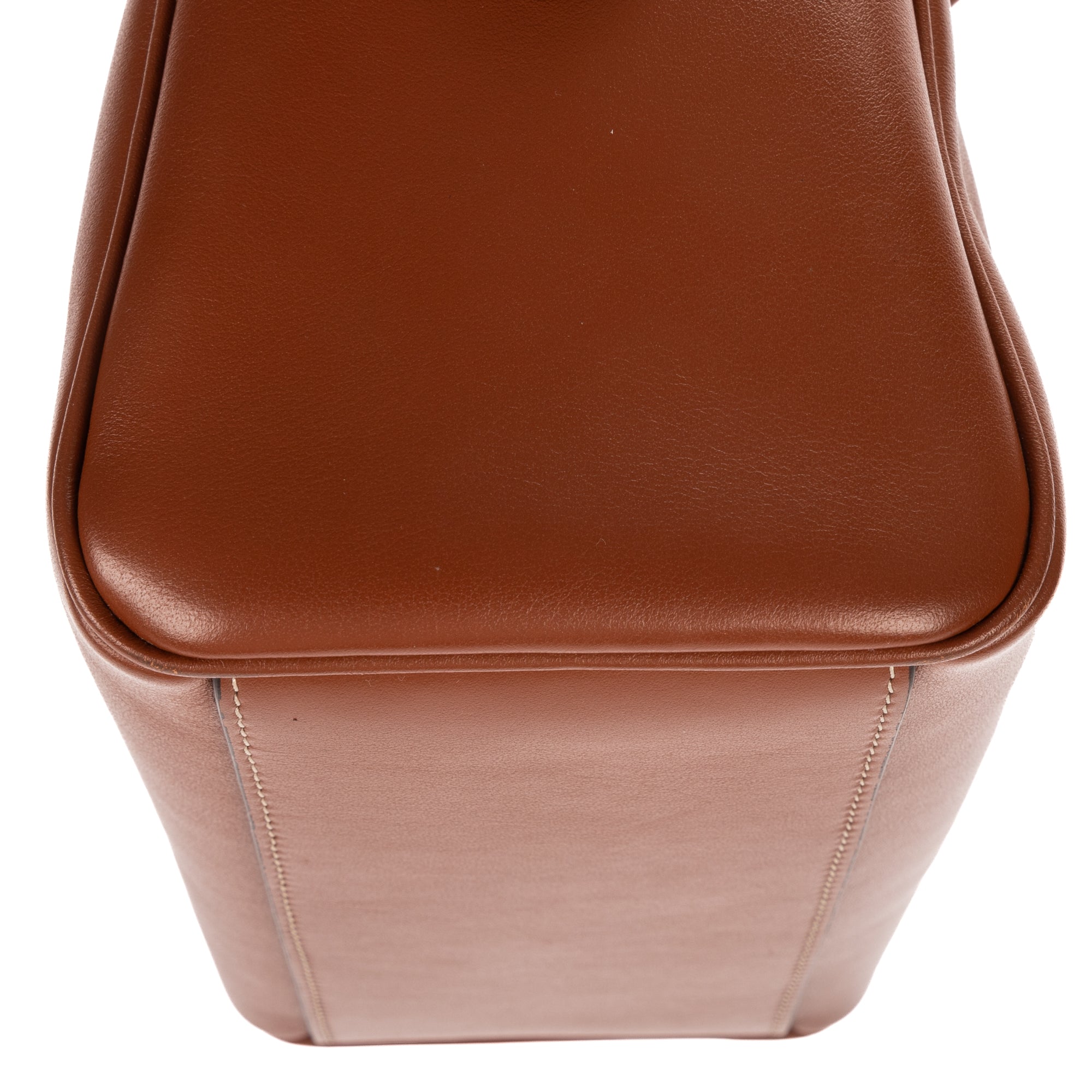 Shoulder Bag Small Boston Small Brown Smooth Calfskin Leather