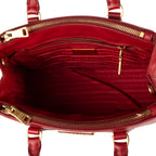Shoulder Bag Small Galleria Double Zip Tote Small Red Saffiano Leather