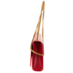 Shoulder Bag Medium Kate Medium Red Grain de Poudre Leather
