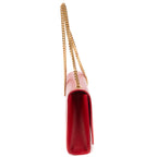 Shoulder Bag Medium Kate Medium Red Grain de Poudre Leather