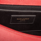 Shoulder Bag Medium Kate Medium Red Grain de Poudre Leather