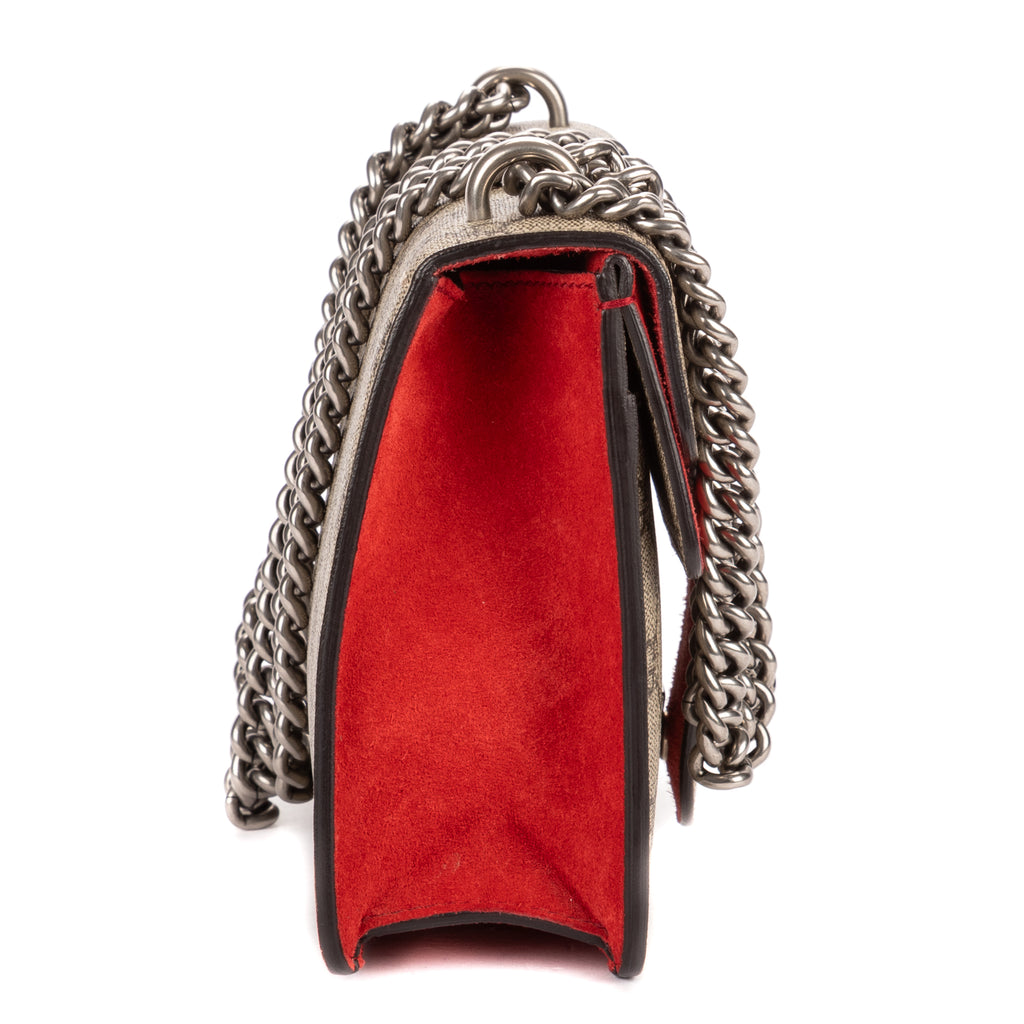 Shoulder Bag Mini Dionysus Mini Beige Supreme Coated Canvas