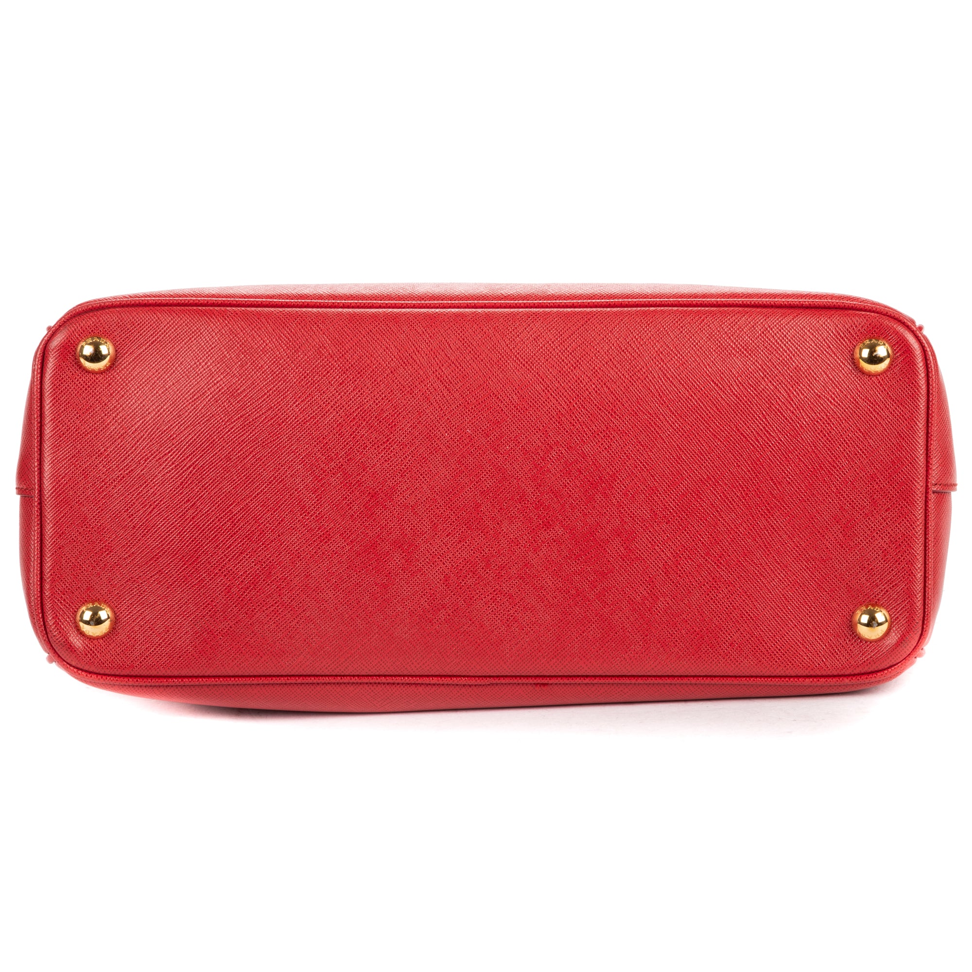Shoulder Bag Large Galleria Double Zip Tote Large Red Saffiano Leather