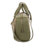 Shoulder Bag Amazona Anagram Zip Tote 28 Green Anagram Jacquard Canvas