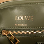 Shoulder Bag Amazona Anagram Zip Tote 28 Green Anagram Jacquard Canvas