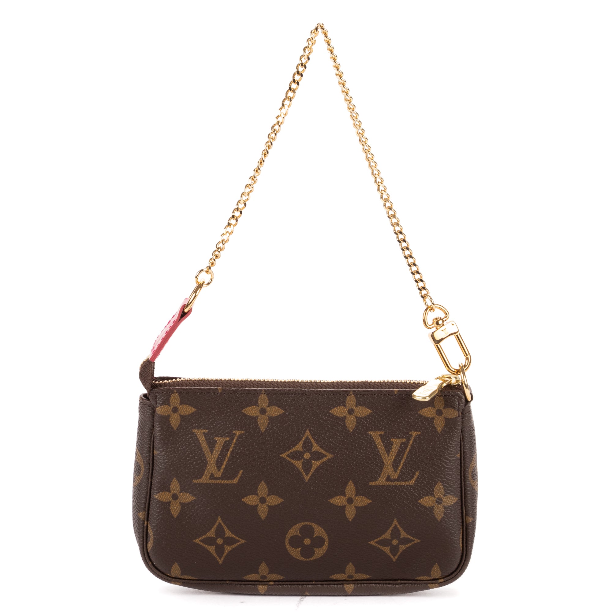 Shoulder Bag Ltd. Ed. Vivienne Roller Coaster Mini Pochette Brown Printed Monogram Canvas
