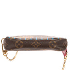 Shoulder Bag Ltd. Ed. Vivienne Roller Coaster Mini Pochette Brown Printed Monogram Canvas