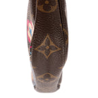 Shoulder Bag Ltd. Ed. Vivienne Roller Coaster Mini Pochette Brown Printed Monogram Canvas