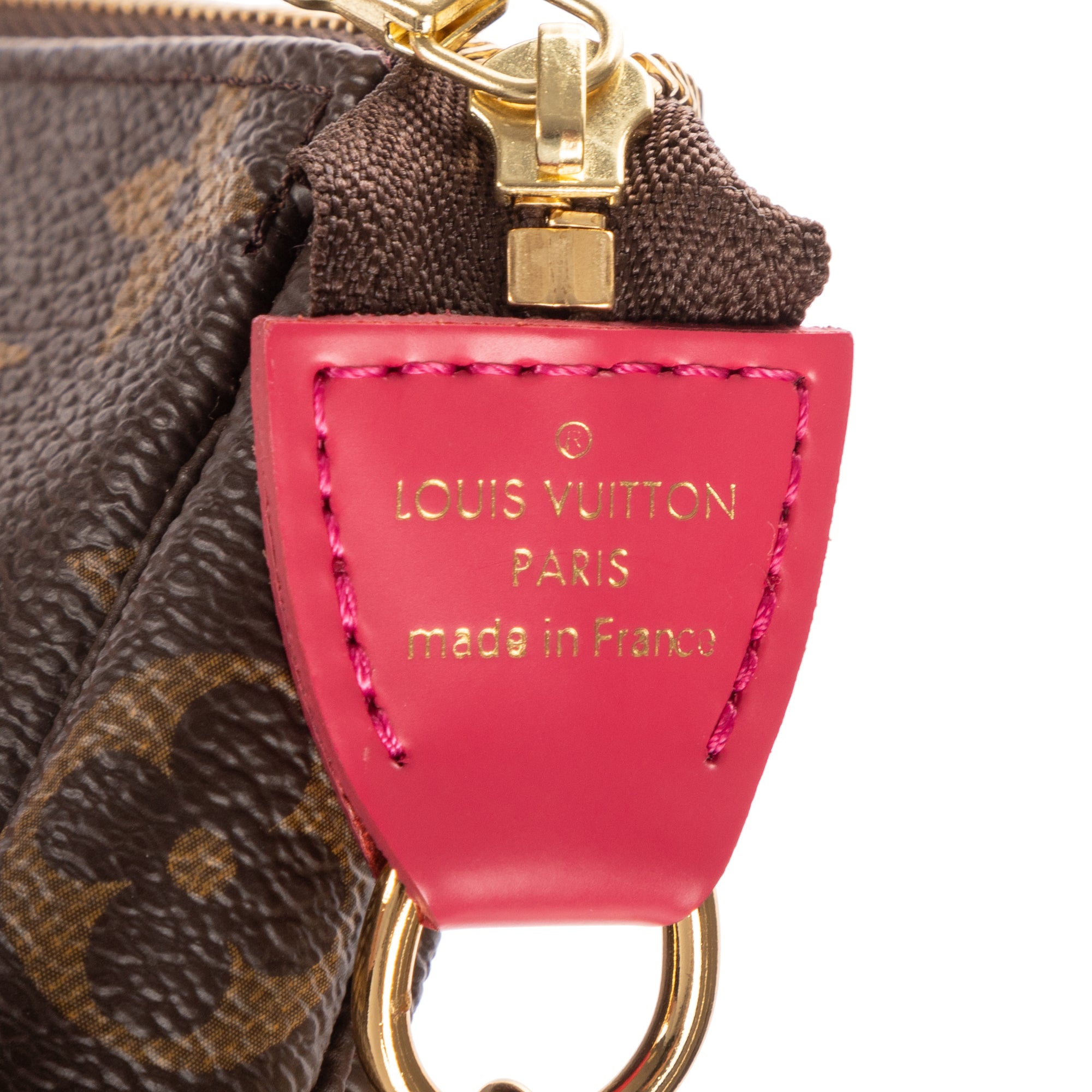 Shoulder Bag Ltd. Ed. Vivienne Roller Coaster Mini Pochette Brown Printed Monogram Canvas