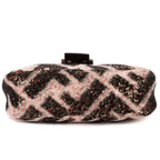 Shoulder Bag Mama Forever Black Sequin Canvas