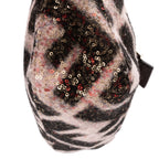 Shoulder Bag Mama Forever Black Sequin Canvas