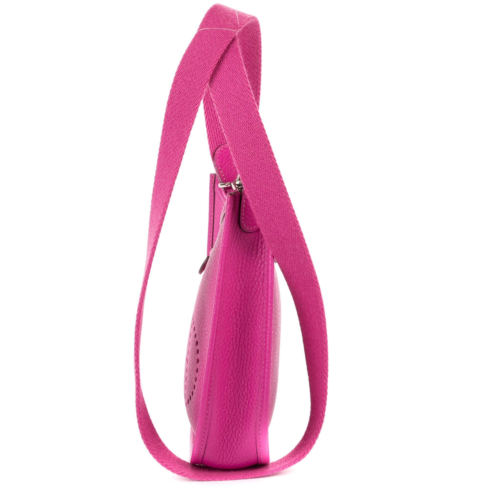 Shoulder Bag Evelyne TPM Pink Clemence Leather