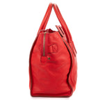 Handbag Mini Lugagge Bag Mini Red Calfskin Leather
