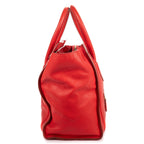 Handbag Mini Lugagge Bag Mini Red Calfskin Leather