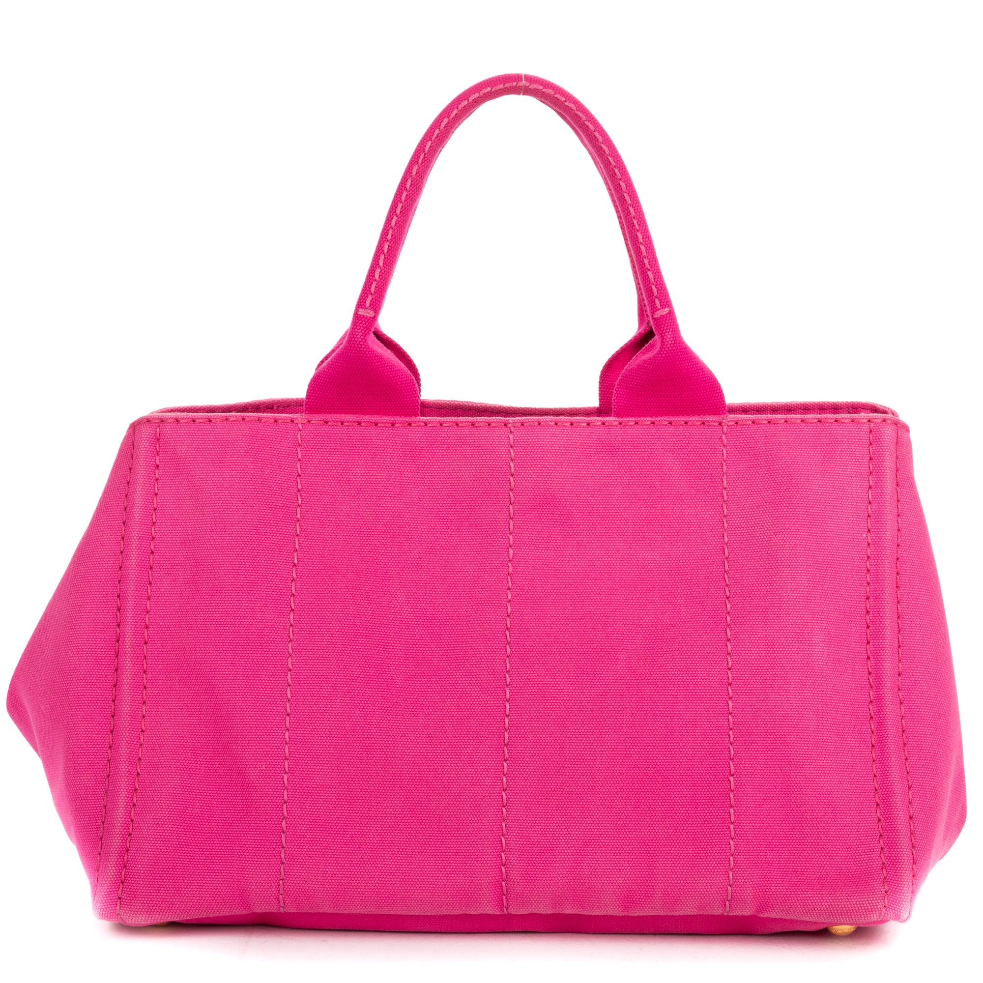 Shoulder Bag Medium Canapa Tote Medium Pink Logo Print Canvas