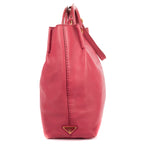 Shoulder Bag Tote Bag Pink Calfskin Leather