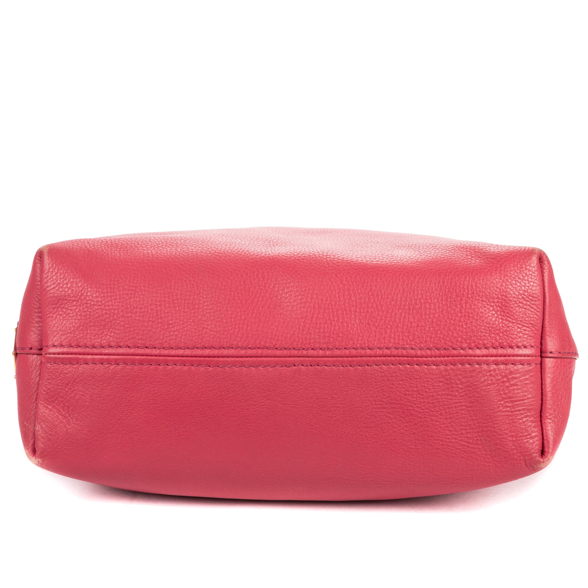 Shoulder Bag Tote Bag Pink Calfskin Leather