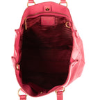 Shoulder Bag Tote Bag Pink Calfskin Leather