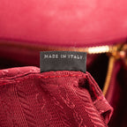 Shoulder Bag Tote Bag Pink Calfskin Leather