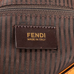 Shoulder Bag Mama Forever Orange Pebbled Leather