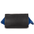 Shoulder Bag Medium Tricolor Trapeze Medium Taupe Smooth Calfskin Leather