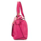 Shoulder Bag Medium Puzzle Bag Medium Pink Pebbled Calfskin Leather