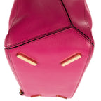 Shoulder Bag Medium Puzzle Bag Medium Pink Pebbled Calfskin Leather