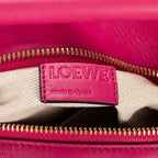 Shoulder Bag Medium Puzzle Bag Medium Pink Pebbled Calfskin Leather