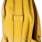 Shoulder Bag Marcie Mini Flap Bag Mini Yellow Pebbled Calfskin Leather