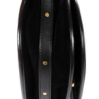 Shoulder Bag Small Nile Bracelet Bag Small Black Calfskin Leather