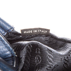 Handbag Medium Galleria Double Zip Tote Medium Navy Saffiano Leather