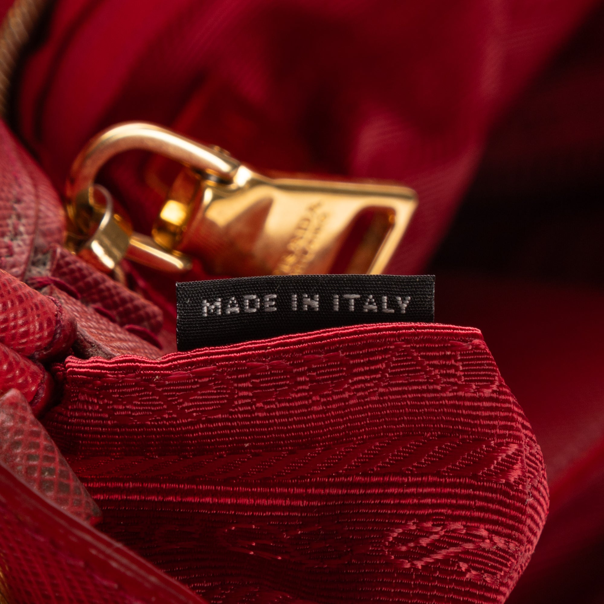 Shoulder Bag Small Galleria Double Zip Tote Small Red Saffiano Leather