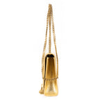 Shoulder Bag Medium Kate Wallet on Chain Medium Metallic Gold Pebbled Calfskin Leather