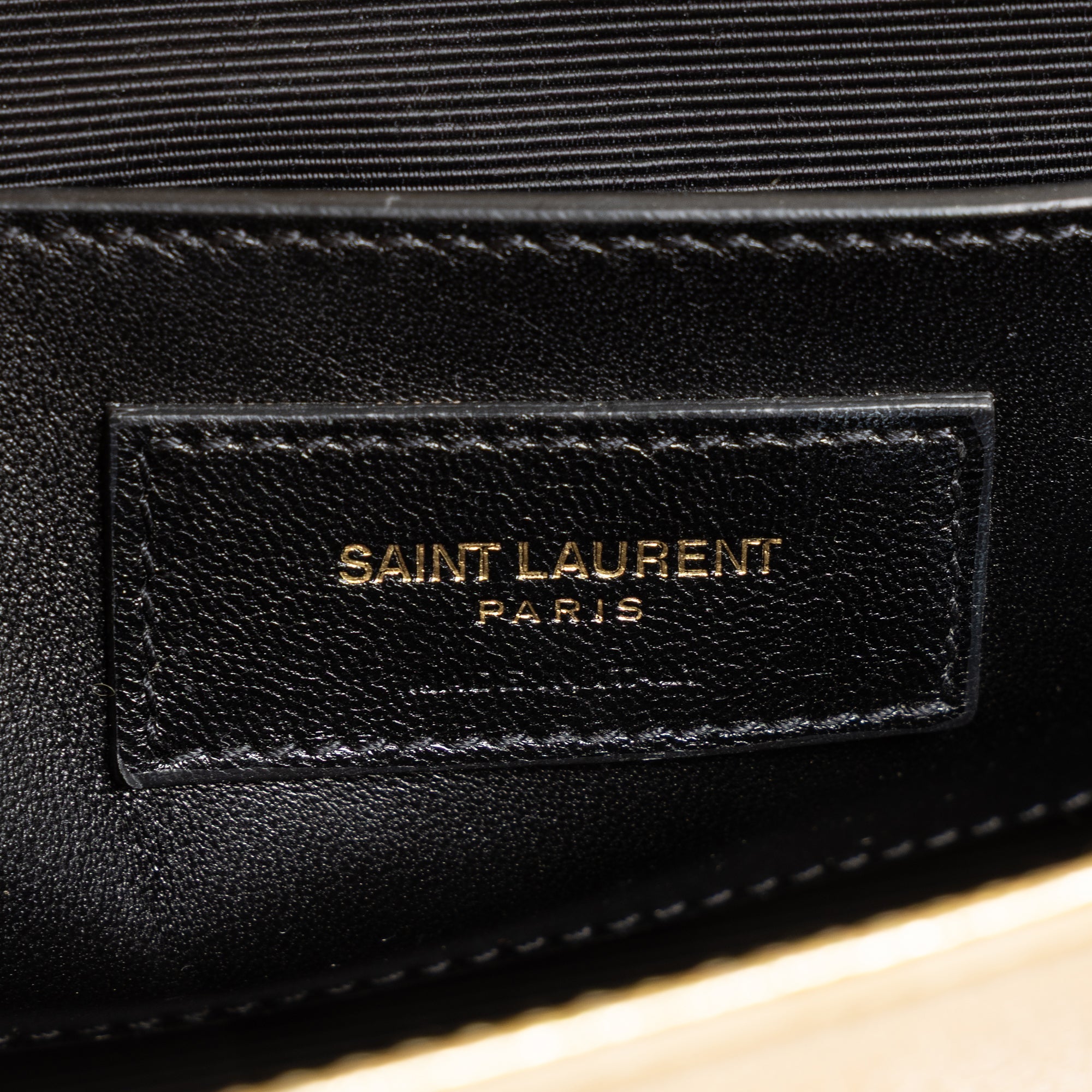 Shoulder Bag Medium Kate Wallet on Chain Medium Metallic Gold Pebbled Calfskin Leather