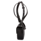 Shoulder Bag Mini Claude Mini Black Sequin Calfskin Leather