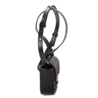 Shoulder Bag Mini Claude Mini Black Sequin Calfskin Leather