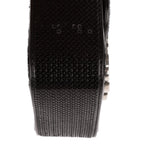 Bolso de Hombro Mini Claude Mini Cuero de Ternera con Lentejuelas Negras