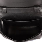 Shoulder Bag Mini Claude Mini Black Sequin Calfskin Leather