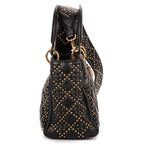 Shoulder Bag Medium Studded Supple Lady Dior Medium Black Studded Cannage Lambskin Leather