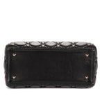 Shoulder Bag Medium Lady Dior Medium Black Cannage Lambskin Leather