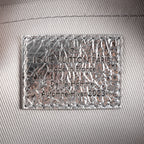 Shoulder Bag Ltd. Ed. 2023 Mini Soft Trunk Crushed Mini Metallic Silver Crinkled Metallic Calfskin Leather