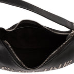 Shoulder Bag Medium Studded Ava Medium Black Studded Calfskin Leather