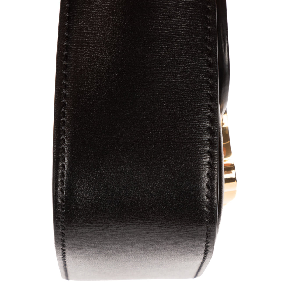 Shoulder Bag Mini Claude Mini Black Smooth Calfskin Leather