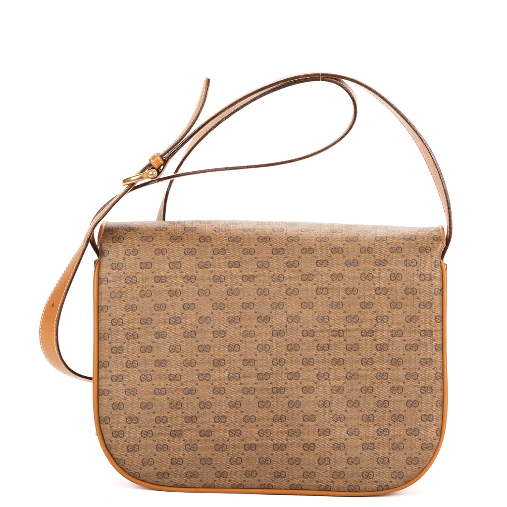 Shoulder Bag Vintage Supreme Crossbody Beige Micro GG Canvas