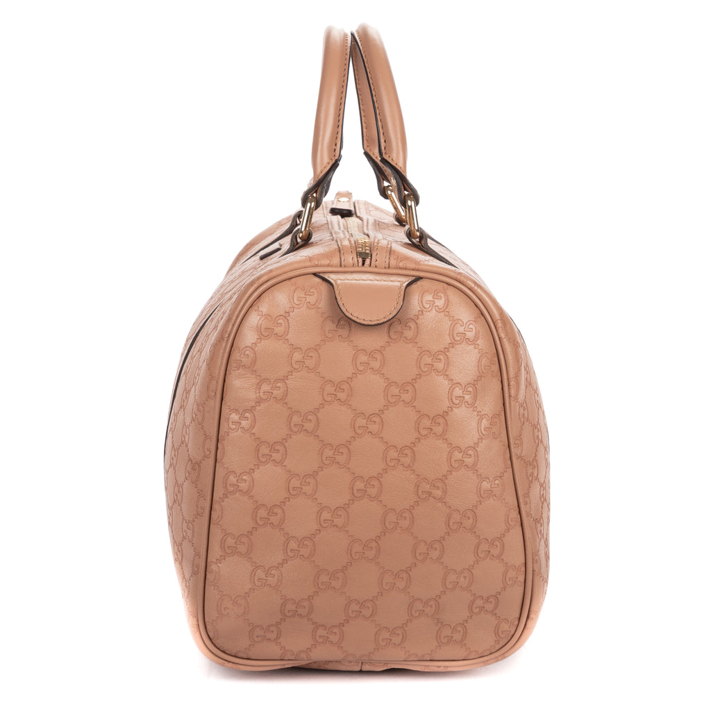 Shoulder Bag Medium Boston Medium Pink Supreme Coated Canvas