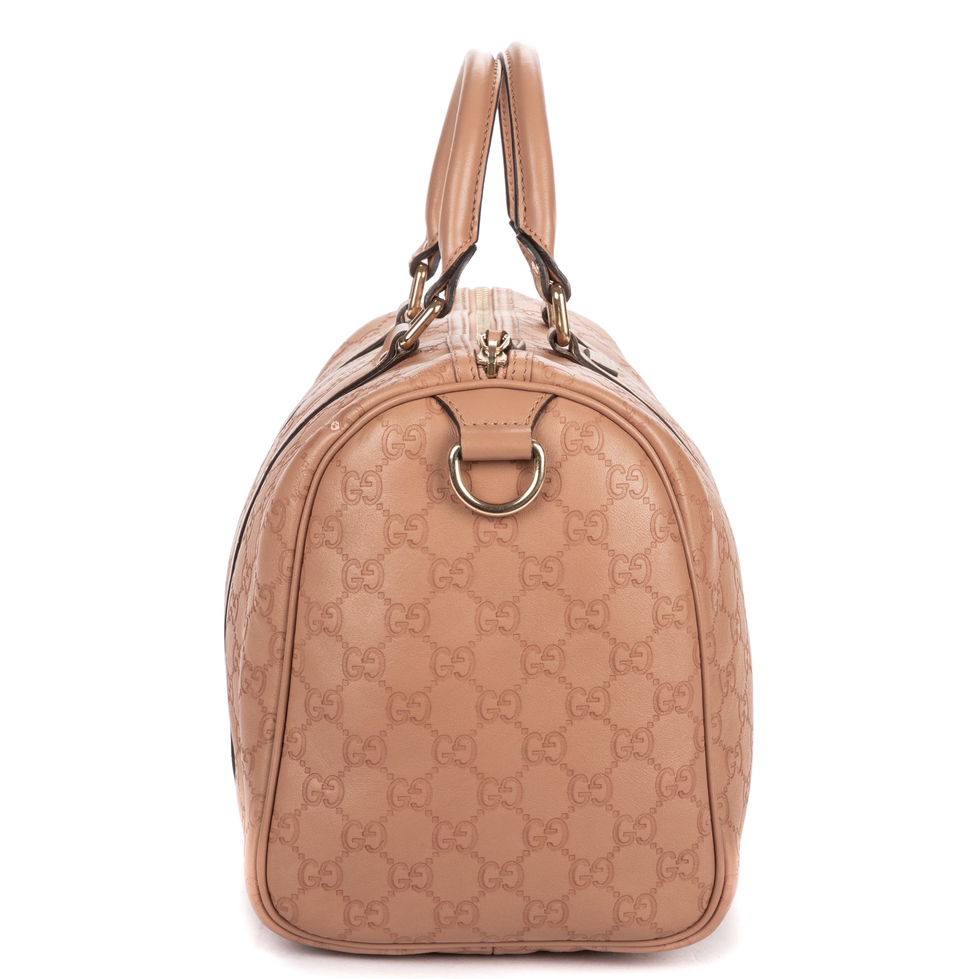 Shoulder Bag Medium Boston Medium Pink Supreme Coated Canvas