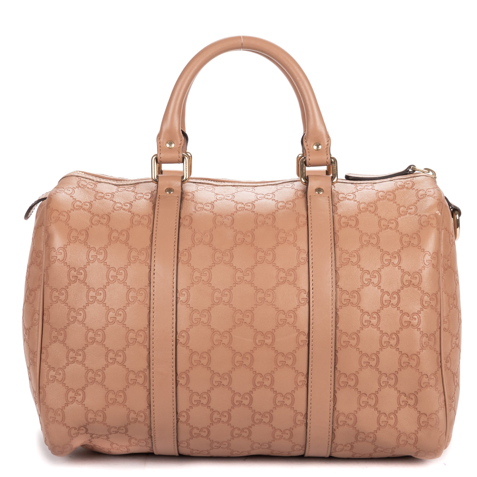 Shoulder Bag Medium Boston Medium Pink Supreme Coated Canvas